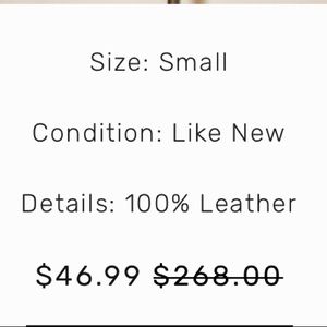 Kenneth Cole Jackets & Coats - Kenneth Cole 100% Leather Jacket Kenneth Cole Jackets & Coats - Kenneth Cole 100% Leather Jacket